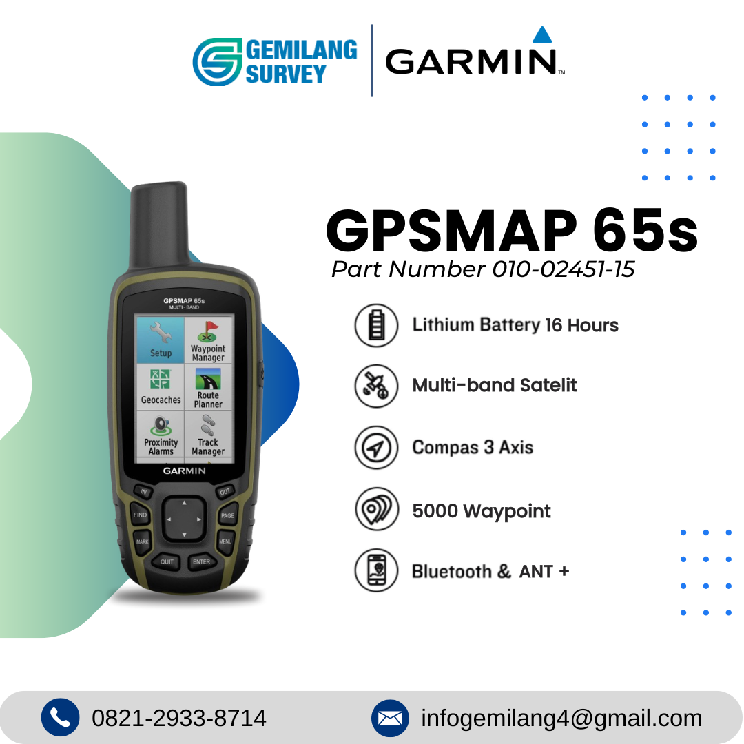 GPSMAP Garmin 65s - Gambar 2