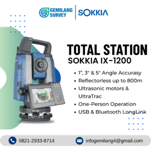 Total Station Sokkia iX 1000 Series Robotic
