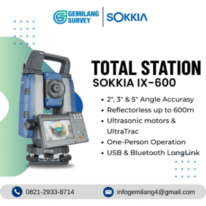 Total Station Sokkia iX 600 Series Robotic
