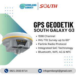 GPS Geodetik South Galaxy G3
