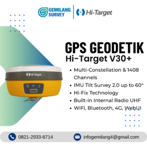 GPS Geodetic GNSS RTK Hi-Target V30 Plus