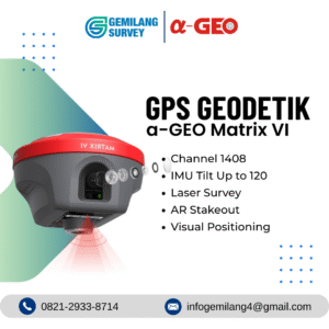 GPS Geodetik Alpha Geo Matrix VI