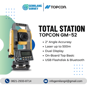 Total Station Topcon GM-52