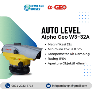 Autolevel Alpha Geo w3-32A