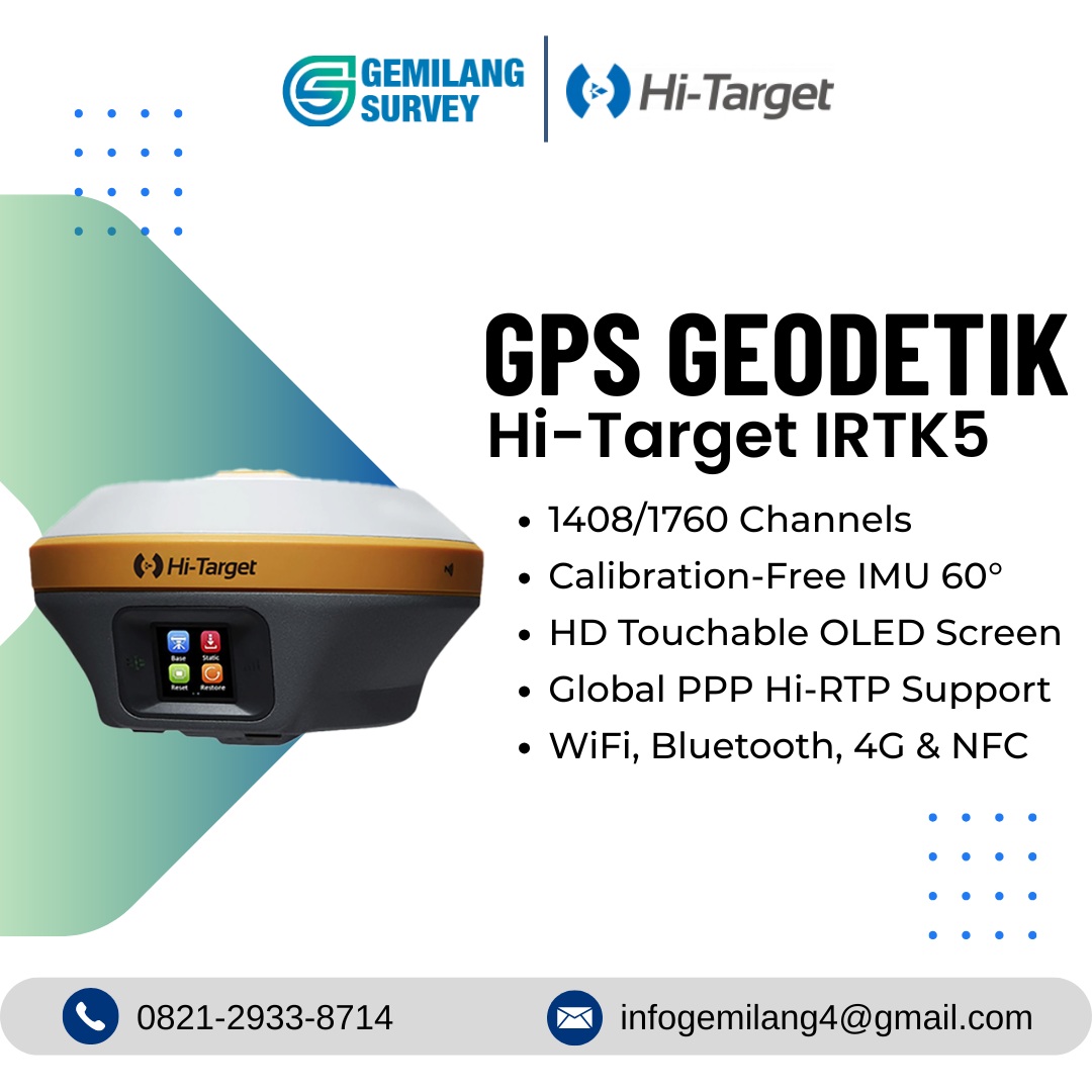 GPS Geodetik Hi target iRTK5