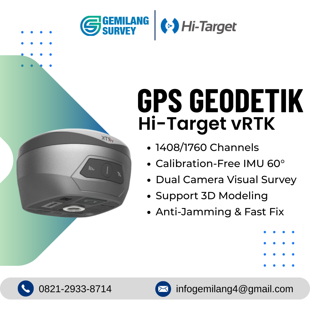 GPS Geodetik Hi-Target vRTK