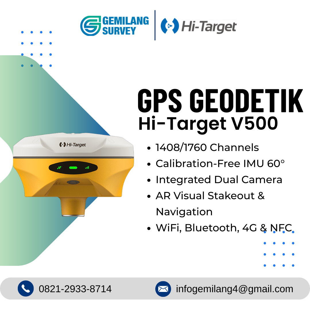 GPS Geodetik Hi-Target V500