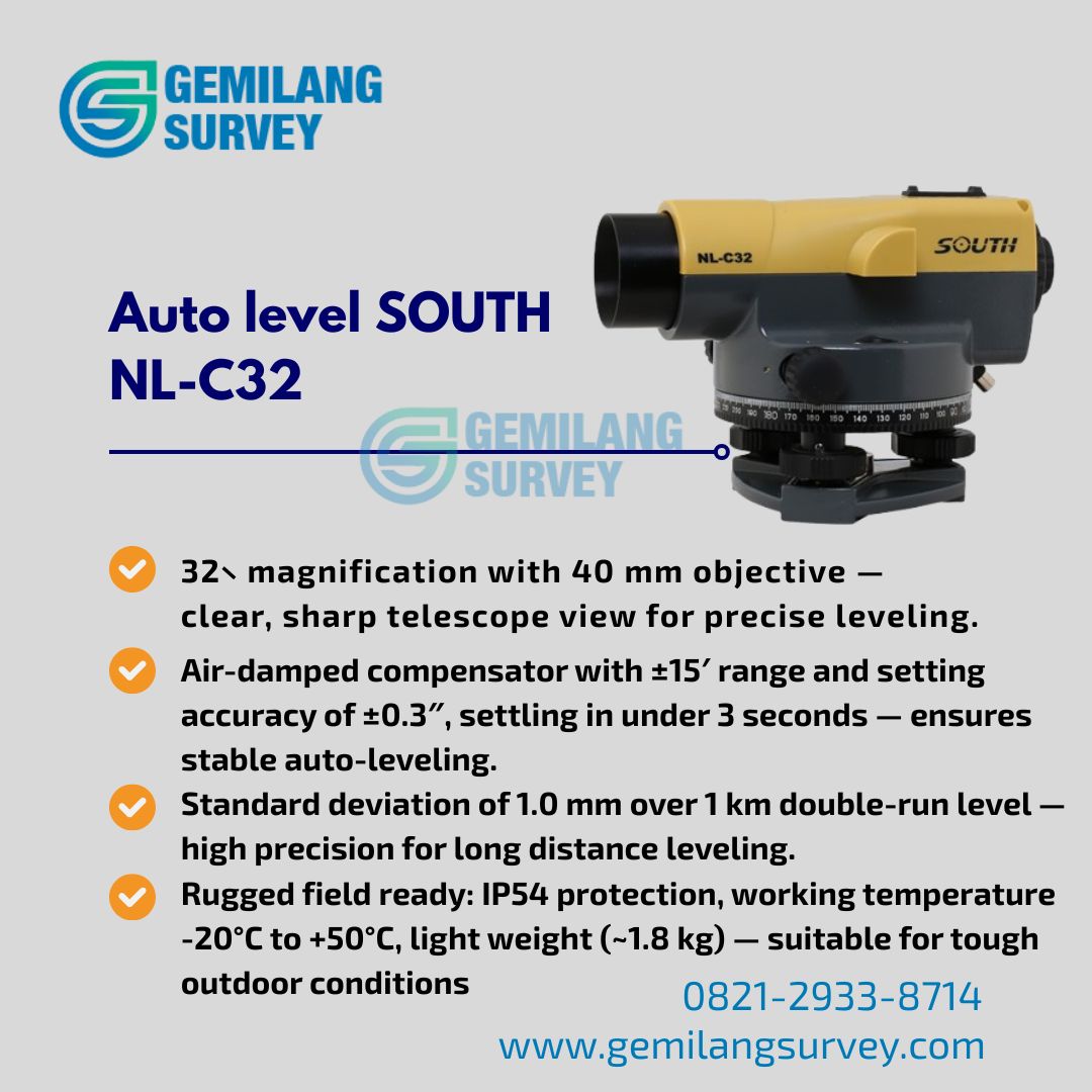 Auto level SOUTH NL-C32