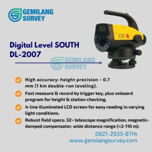 Digital Level SOUTH DL-2007