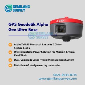 GPS Geodetik Alpha Geo Ultra Base