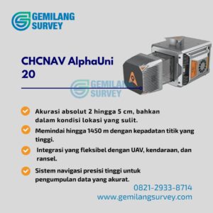 GPS Geodetik CHCNAV AlphaUni 20