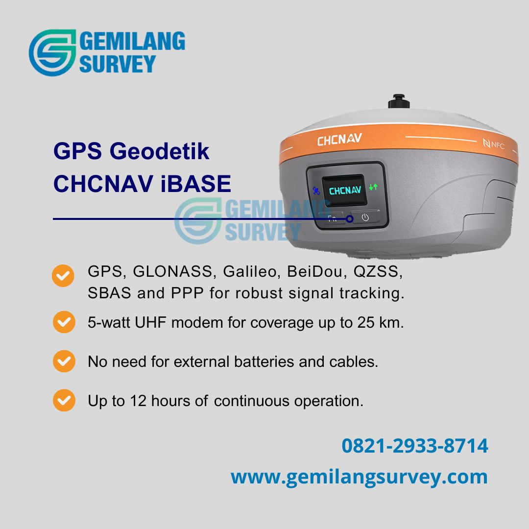 GPS Geodetik CHCNAV iBASE