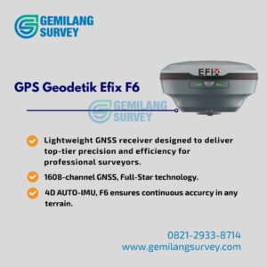 GPS Geodetik Efix F6