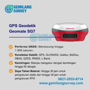 GPS Geodetik Geomate SG7