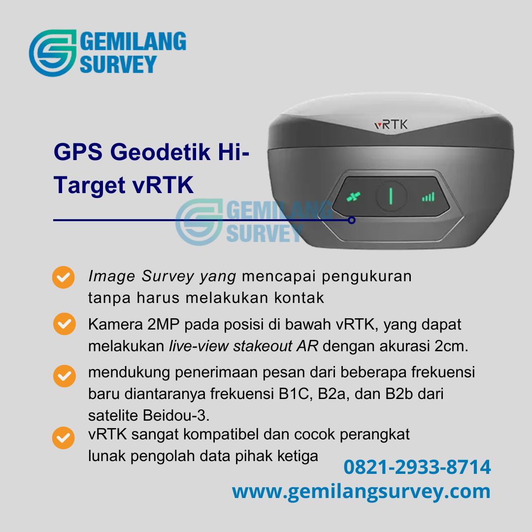 GPS Geodetik Hi-Target vRTK