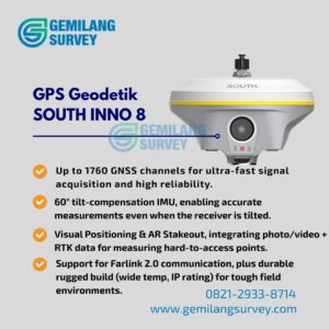 GPS Geodetik SOUTH INNO 8