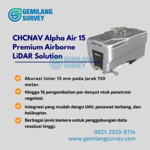 CHCNAV Alpha Air 15 Premium Airborne LiDAR Solution