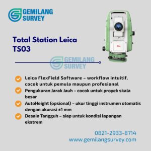 Total Station Leica TS03 (1)