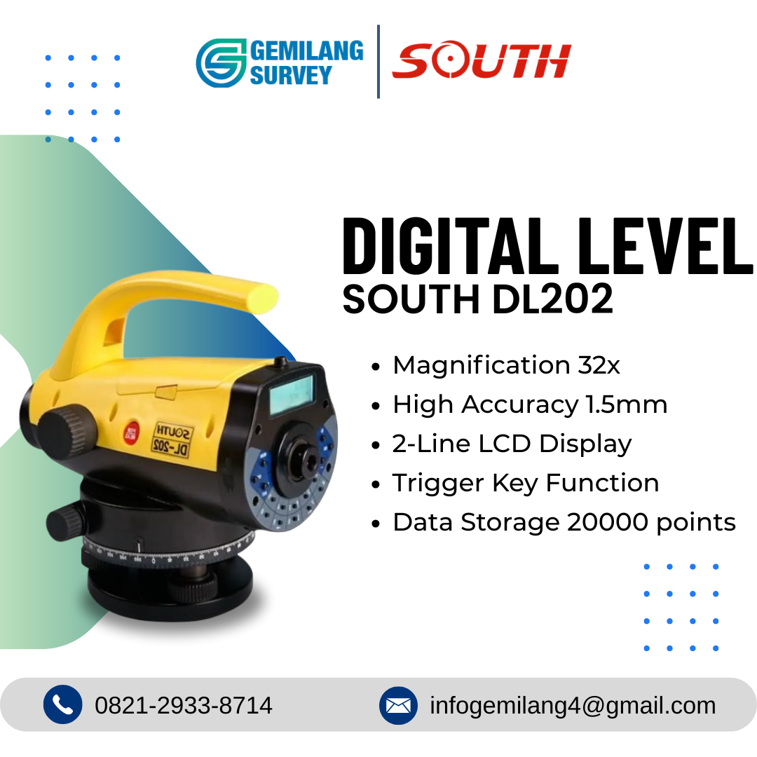 Digital Level SOUTH DL-202