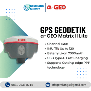 GPS Geodetik Alpha Geo Matrix II Lite