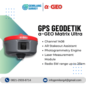GPS Geodetik Alpha Geo Ultra Base