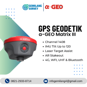 GPS Geodetik Alpha Geo Matrix III