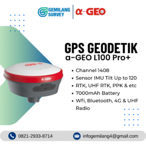 GPS Geodetik Alpha Geo L100 Pro+