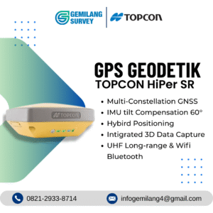 GPS Geodetik TOPCON HiPer SR