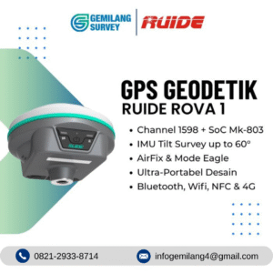 GPS Geodetik RUIDE ROVA 1 GNSS RTK