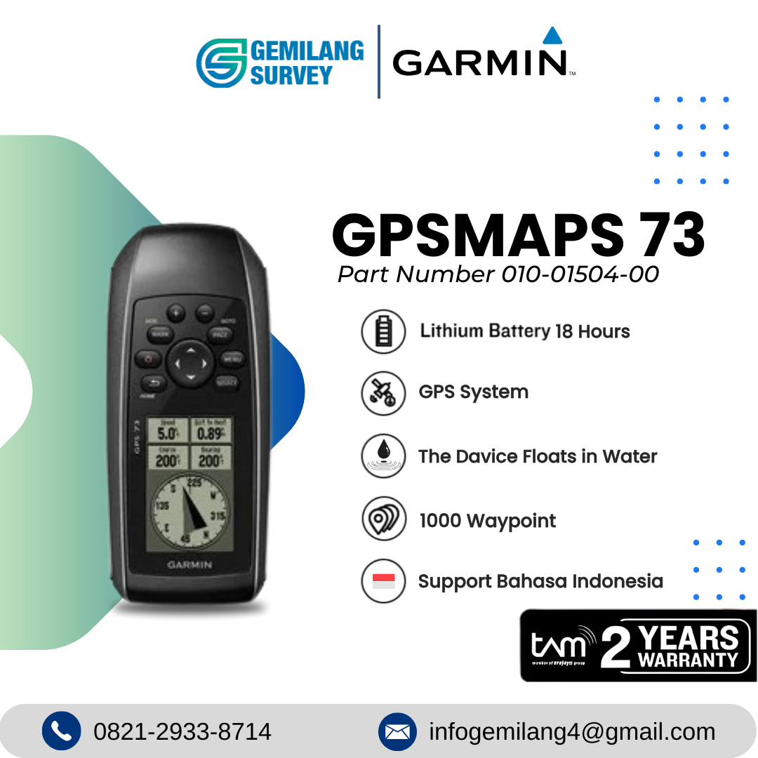 GPS Garmin 73 Maritim